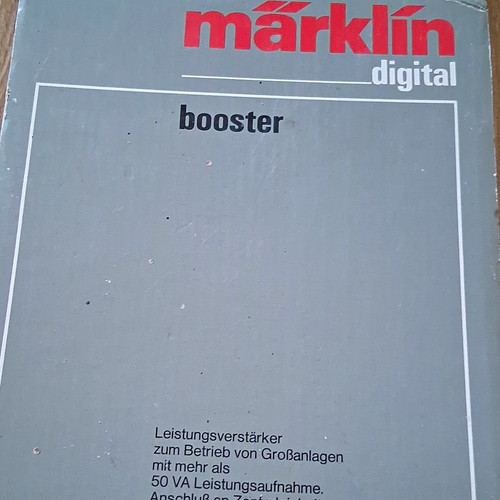Märklin digital booster 6017 - märklin,