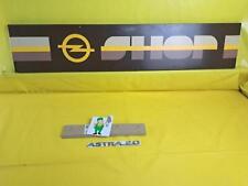 Emblem Opel Astra F 2,0 GSi Schriftzug Chrom auf Heckklappe Original Neu