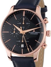 Jacques Lemans 1-2163F London Herren Chronograph 40mm 5ATM