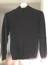 Benetton   Pullover   Wolle /Angora   schwarz Gr. 52