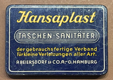 Alte blechdose hansaplast - alte,