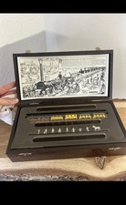 Minitrix der Adler Zugset, 9 Zinnfiguren, Schiene Spur N OVP wie NEU