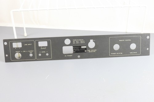 Revox b710 back - *revox, panel