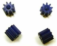 4 Stück Carrera Evolution Digital 132 Motorritzel Ritzel Ersatzteil NEU 9 Zähne