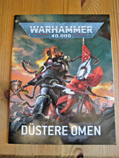 Warhammer 40k - Düstere Omen - Eldar vs Chaos Space Marines - Regelbuch