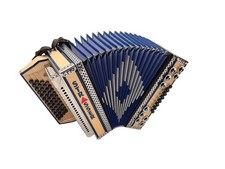 Steirische Harmonika Strasser G C F B Deluxe E Koffer Riemen Helikon Bass