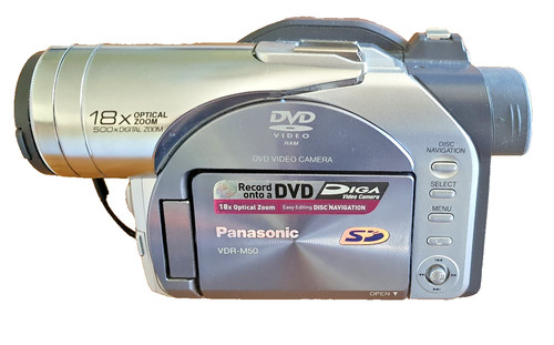 Panasonic dvd kamera - kamera, vdr-m50eg