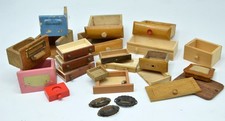 Alte Schubladen 25tlg. Ersatzteile Kaufladen PUPPENSTUBE Schublade Puppenhaus