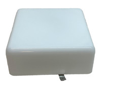 quadratische Opalglas Wandlampe Deckenlampe Vintage Wall Lamp  Mid Century Light