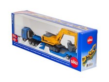 Siku 1847 MAN Schwertransport mit Tiefbettauflieger Liebherr OVP - 4701