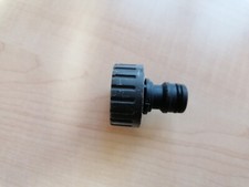 Wasserhahnanschluss / Wasserhahnverbinder Kunststoff 3/4 Zoll AD 3,3 cm