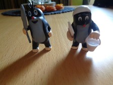 2 Spielfiguren "Der kleine Maulwurf" Sammeln Spielen neuwertig