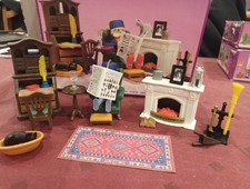Playmobil 5310 Rosa Serie,Vintage, Kaminzimmer