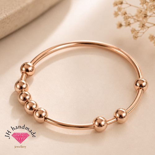 Massiver rotgold ring - kt,