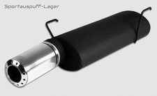 Ulter Sportauspuff Peugeot 206 Fließheck 03-08 100mm mit Lochprägun