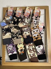 Bunte lustige Motiv LangSocken