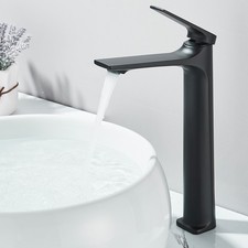 Schwarz Waschtischarmatur Badarmatur Wasserhahn Bad Waschbecken Mischbatterie