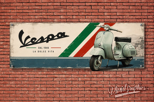 Vespa garage werkstatt - vespa,