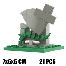 Halloween Friedhof Modell Set