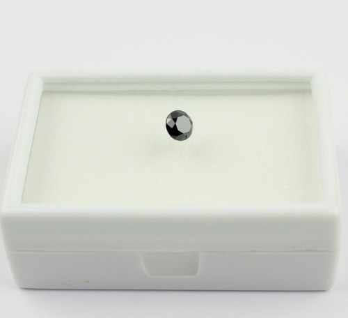 Echter schwarzer diamant - diamant, 0,89