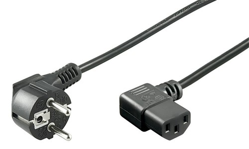 Netzkabel stecker cee - 90°,