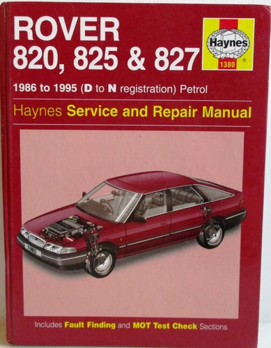 Haynes rover 820 - rover, 827