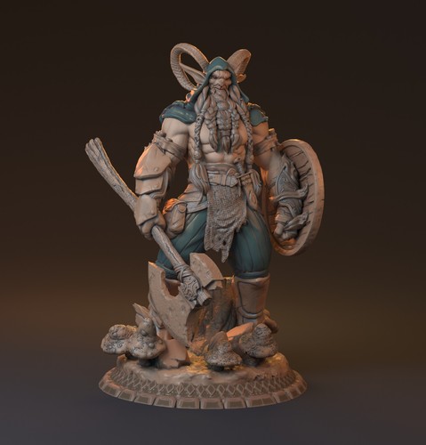 Gehörnter waldschrat miniatur - gehörnter,