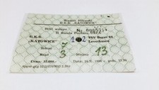 used ticket GKS KATOWICE -