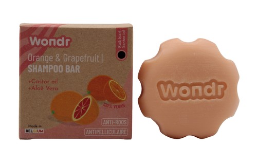 236 wondr shampoo bar - 236€/kg,