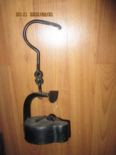 antike Grubenlampe Froschlampe