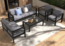 MeXo Gartenlounge Set Alu