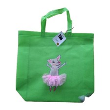 Tasche Grün Schwein Balett