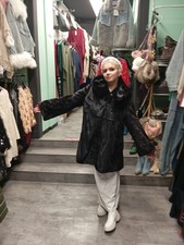 Echte Nerzjacke Pelzjacke mit