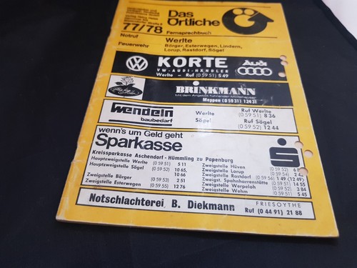 Fernsprechbuch 1977/78