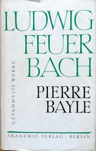Ludwig feuerbach gesammelte - ludwig, feuerbach.