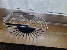 Küchenallzweckkorb Obstkorb Edelstahl 26 x12 cm Neuwertig mit Tragegriff