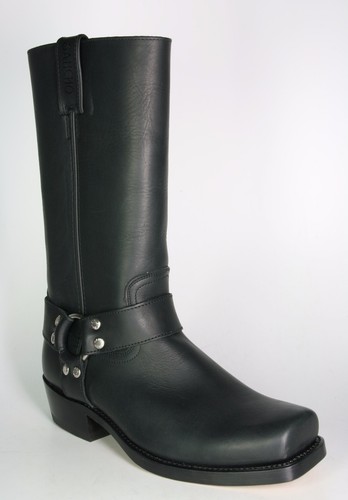 0541 sancho bikerboots negro - bikerboots,