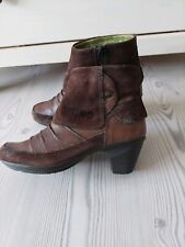 Snipe Stiefeletten Echtleder Gr.39 Braun Top Zustand  !!!