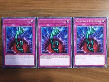 3x Yu-Gi-Oh! GEIM-DE045 Bodenlose Fallgrube Rare, NM, DE 1st Ed