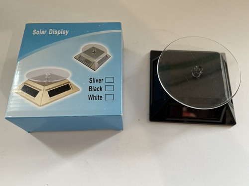 Solar betriebenes dreh display - dreh,