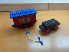 Lego Eisenbahn 4,5V Batteriewaggon und Motor Set 182 super Zustand