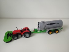 TIM Siku Massey Ferguson Traktor 4260 DEUTZ-FAHR Mähwerk Güllefass JOSKIN 1:32