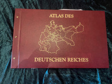 REPRINT Atlas des Deutschen Reiches Dr .H. Lange, 1999   Großf.50,5x323 cm  PC3u