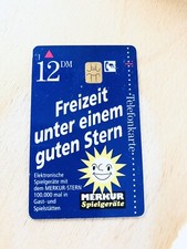 Telefonkarte Deutschland DM. Merkur Spielgeräten. Sammler