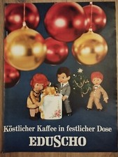  ORIGINAL REKLAME WERBUNG  1966  EDUSCHO Köstlicher Kaffee in festlichen Dose