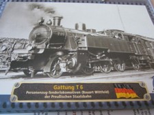 Dampflockarchiv 92 Gattung T6 Bauart Wittfeld 1902 preußische Staatsbahn