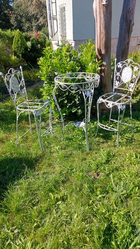 Antik gartenmöbel set - antik,