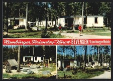 Ansichtskarte Bad Bevensen, Hamburger Feriendorf, Bungalow-Siedlung 