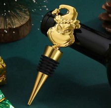 Weinverschluss Grinch Gold