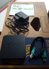 Sky Wlan Modul EWA100SD mit Netzteil & Netzwerkkabel, OVP für Sky HD Receiver 